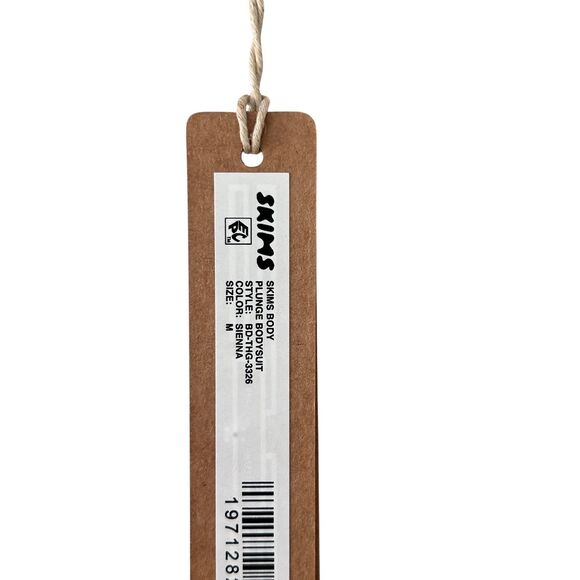 Skims Body Unlined Plunge Thong Bodysuit Sienna Medium  NWT - Picture 5 of 7